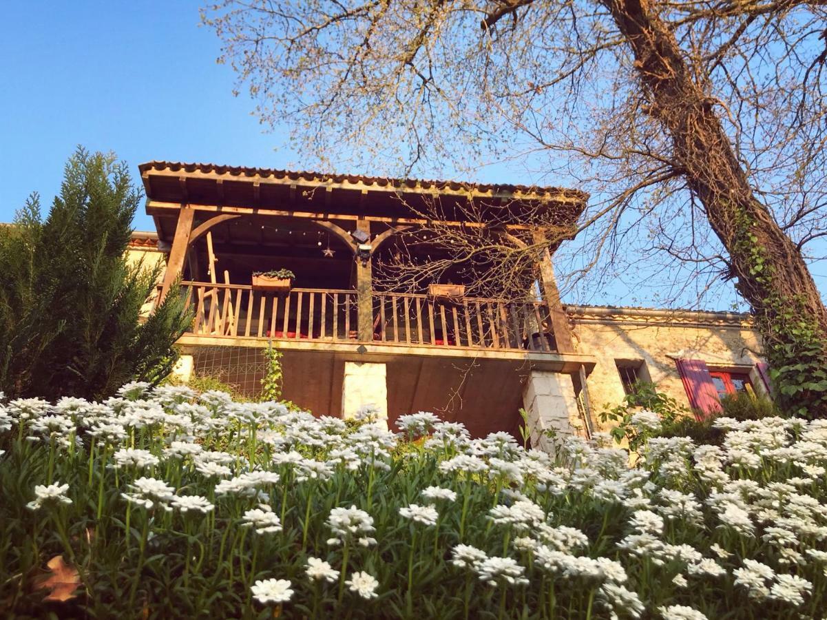 Le Peyrail Bed & Breakfast Les Leves-et-Thoumeyragues ภายนอก รูปภาพ