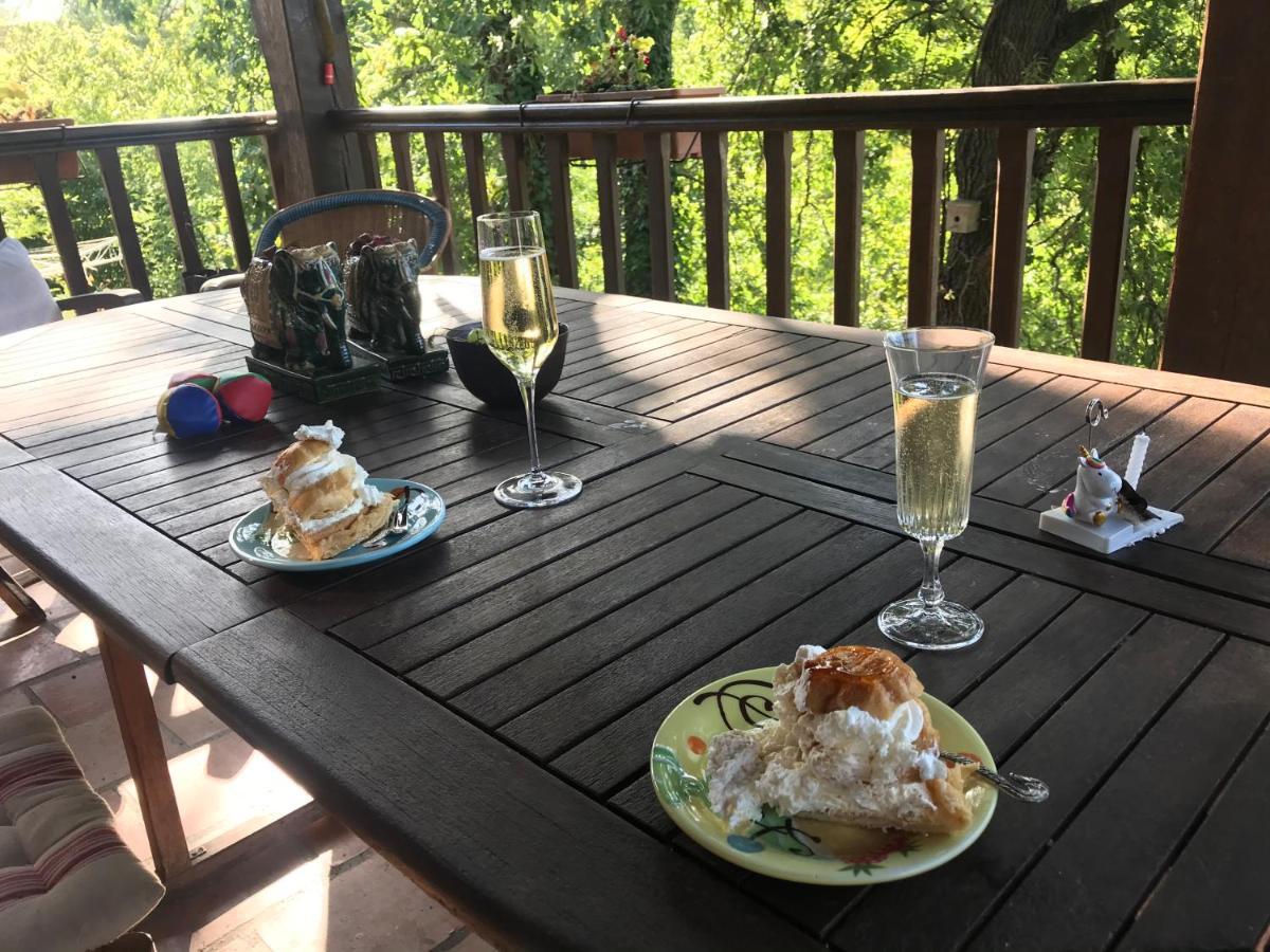 Le Peyrail Bed & Breakfast Les Leves-et-Thoumeyragues ภายนอก รูปภาพ